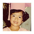 Me at 4 years old with short styled hair.
