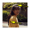 Me at 17 years old with bound hair, STILL flying all over the place.