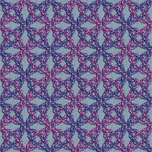 April's Braided Rings pixel pattern as a background