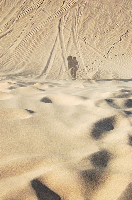 My godmother at the bottom of the dune