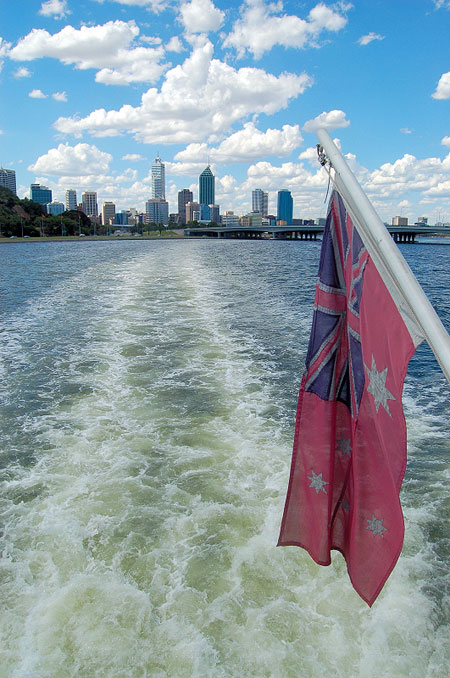 Perth from the river.