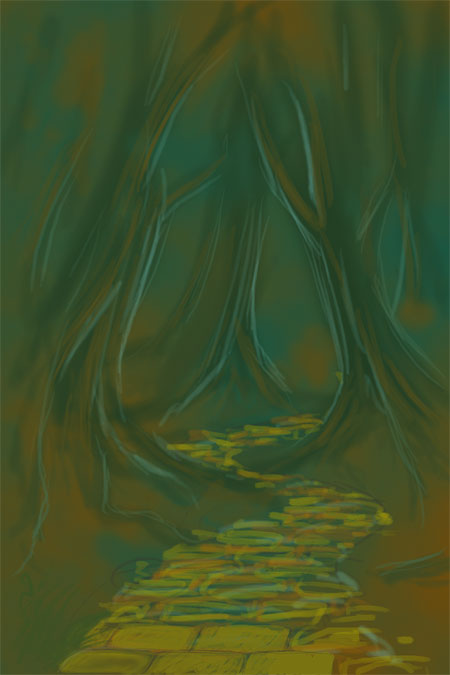Unfinished Digital Painting