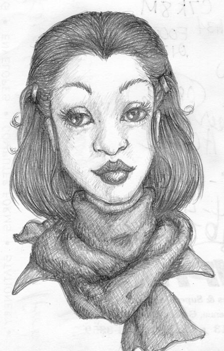 Scanned Pencil Sketch