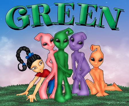 Illustrated Friday: Green