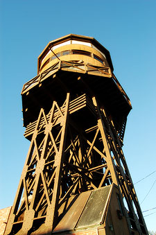from below